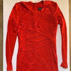 Red Dress by Torn by Ronny Kobo